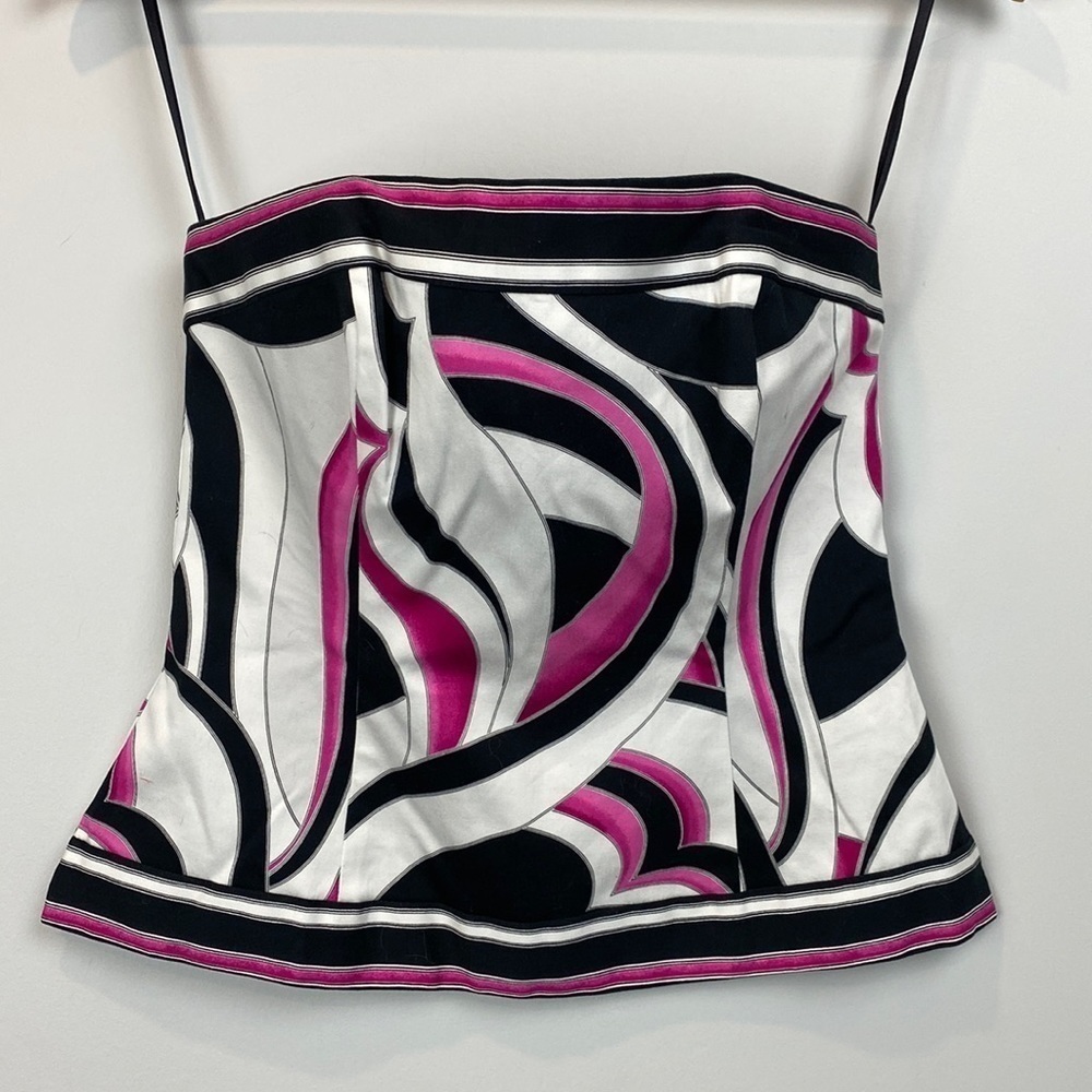 Whbm • Multicolor fitted Bustier